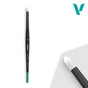 Vallejo Acrylic Paints - Weather Round Syn Brush small(4) - B08001