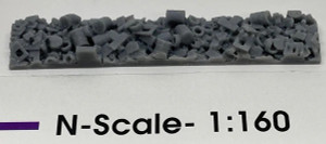 Phoenix Precision Model - N 50' Scrap Load for AHM Gondola - 30620