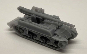 Phoenix Precision Model - N Sherman M12 Flat Car Load - 30070
