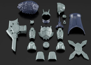Bandai - Gundam Models - Class Up Armor(Liber Viking) MF - 2723588