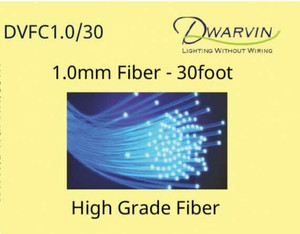 Dwarvin Lighting - DVFC1.0 30' 1.0mm End Glow Fiber Optic - 99017 Dwarvin Lighting - DVFC1.0 30' 1.0mm End Glow Fiber Optic - 99017