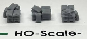Phoenix Precision Model - HO Sacks on a Pallet,Full 3pcs - 31600