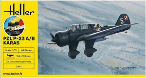 Heller Models - PZL 23 starter set 1:72 - 56247