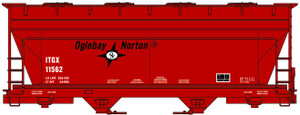 Accurail - Ho 2-Bay ACF Oglebay Norton Cvd Hopper - 81712