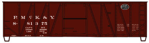 Accurail - HO PM&Y(NYC)40'Single Sheath Wood Boxcar - 4331