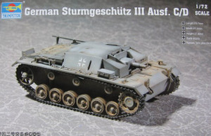Trumpeter Models - GERMAN STURMGESCHUTZ III C/D - 7257