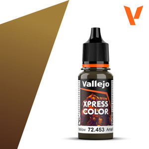 Vallejo Acrylic Paints - Game Color XC Military Yellow 6pk - 72453