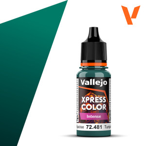 Vallejo Acrylic Paints - Game Color XCI Heretic Turquoise 6pk - 72481