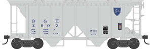 Bowser - Ho 70t 2-Bay Cvd Hopper D&H 2903 - 43603