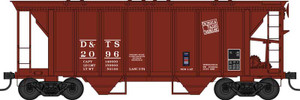 Bowser - Ho 70t 2-Bay Cvd Hopper D&TS 2090 - 43600