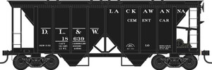 Bowser - Ho 70t 2-Bay Cvd Hopper DL&W 18661 - 43599