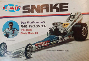 Atlantis Models - Don Prudhomme Snake Front Engine Dragstr - 5694