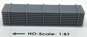 Phoenix Precision Model - HO 40' steel pipe load for flat cars - 31630