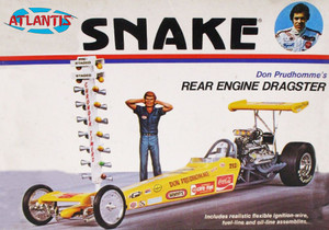 Atlantis Models - Don Prudhomme Snake Rear Engine Dragster - 7528