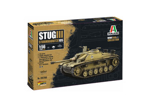 Italeri Model Kits - Sturmgeschutz III 1:56 - 25756
