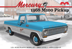 Aurora-Moebius Model Kits - 1968 Mercury M100 Pickup 1:25 - 2740 Aurora-Moebius Model Kits - 1968 Mercury M100 Pickup 1:25 - 2740