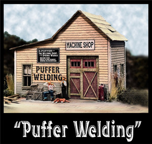 Bar Mills - HO Puffers Welding Over-Nighter Series - 5032