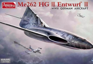 Amusing Hobby Kits - ME262 HG III Entwurf III 1:48 - 48A005