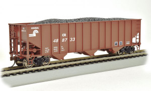 Bachmann - HO 100t 3 Bay Hopper PA Power&Light - 18725