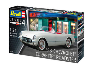 Revell Monogram Germany - 53 Corvette Roadster 1:24 - 7718 Revell Monogram Germany - 53 Corvette Roadster 1:24 - 7718