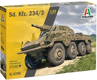 Italeri Model Kits - Sdkfz 234/3 Armored Car 1:35 - 6756