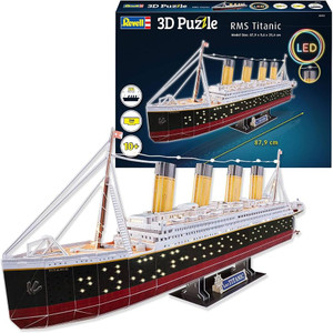Revell Monogram Germany - RMS Titanic 3D Puzzle LED Edition - 154