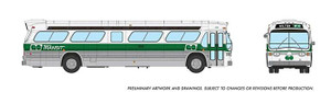 Rapido Trains - Ho Milton Via Hwy 401 Bus 1000 - 753106
