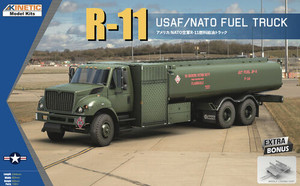 Kinetic Model Kits - R-11 USAF NATO Fuel Truck + cart 1:48 - 48116