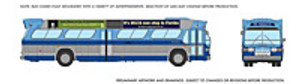 Rapido Trains - NL Bus New York MTA-Blue #8854 HO - 753146 Rapido Trains - NL Bus New York MTA-Blue #8854 HO - 753146