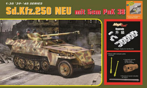 DML Military Kits - SdKfz 250 NEU Halftrack w/5cm Pak 1:35 - 6884