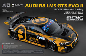 Meng Models - Audi R8 LMS Gt3 EVO II B-Quik 1:24 - CS011
