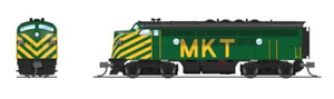 Broadway Limited - N EMD F3A MKT #70A Green & Yellow HTDX - 9215
