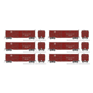 Rapido Trains - HO X23 40' Wood Boxcar PRR Circle Key 6p - 177005