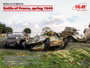 ICM Models - Battle of France French Vehicles 1:35 - DS3514
