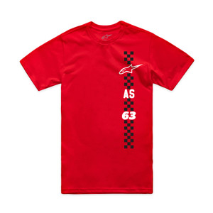 Alpinestars - Liver Csf Tee Red Lg - 1214-73136-30-L