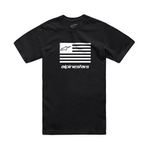 Alpinestars - Flag Csf Tee Black/white Xl - 1214-73130-1020-XL