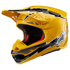 Alpinestars - Supertech S-m10 Ampress Helmet Black/orange Glossy 2x - 8300823-1414-XXL Alpinestars - Supertech S-m10 Ampress Helmet Black/orange Glossy 2x - 8300823-1414-XXL