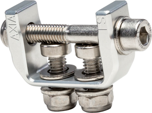 Axia - Flat Surface Mounting Clamp Chrome - MODCLFS-C