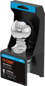 Curt - 2 X 1 X 2 1/8 Hitch Ball Pkgd - 40070 Curt - 2 X 1 X 2 1/8 Hitch Ball Pkgd - 40070