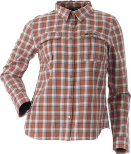 Dsg - Plaid Button-down Terracotta Plaid Md - 50682