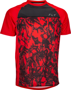 Fly Racing - Super D Jersey Red Camo/black Sm - 352-8143S