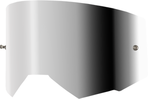 Fly Racing - Single Lens W/ Post Adult W/ Silver Mirror/smoke Lens - 37-5415