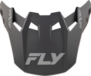 Fly Racing - Formula Cc Objective Visor Matte Black/grey Yl/sm - 73-4352