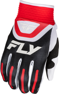 Fly Racing - Youth F-16 Gloves Black/red/white Yxs - 378-910YXS