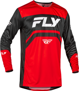 Fly Racing - Youth Rayce Bicycle Jersey Red/black/white Ys - 378-054YS