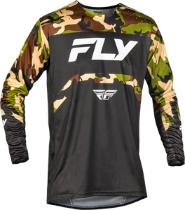 Fly Racing - Rayce Bicycle Jersey Black/camo Md - 378-050M