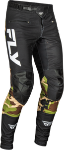 Fly Racing - Youth Rayce Bicycle Pants Black/camo Sz 18 - 378-06018