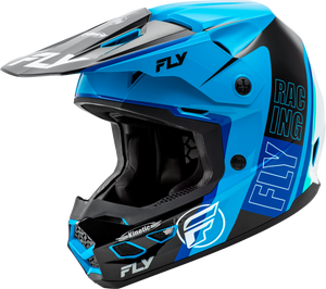 Fly Racing - Kinetic Rally Helmet Blue/black/white Sm - A0030570SM
