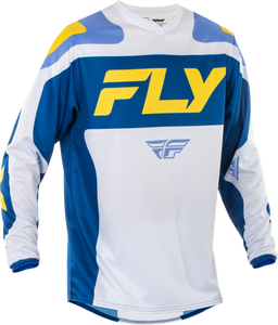 Fly Racing - F-16 Jersey White/dark Blue/yellow Xl - 378-923X