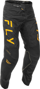 Fly Racing - Kinetic Center Pants Black/gold Sz 40 - 378-53040